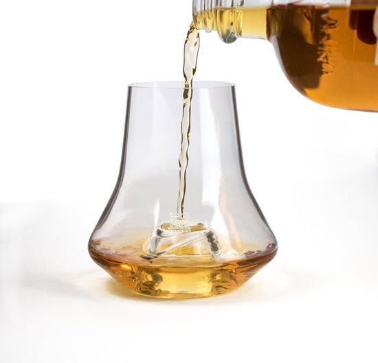 Pahar whisky, sticla, 380ml, cu baza de racire, "Les Impitoyables" - Peugeot