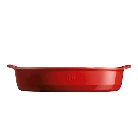 Tava ovala, ceramica, 35 x 22,5 cm/2,3L, Burgundy - Emile Henry