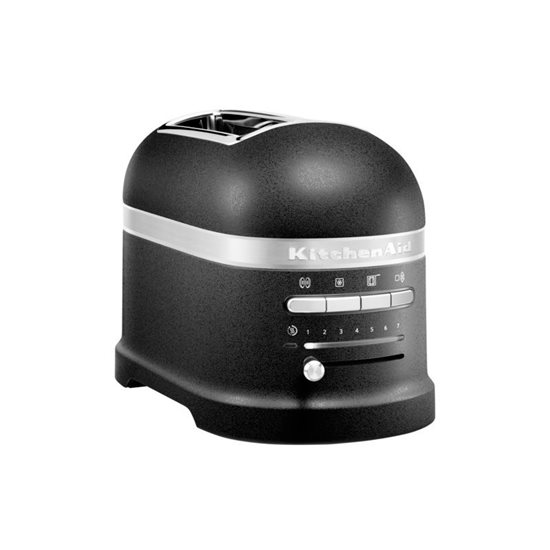 Prajitor de paine 2 sloturi Artisan 1250W, Cast Iron Black - KitchenAid