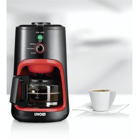 Cafetiera electrica cu rasnita incorporata 0,5 L, 900 W - Unold