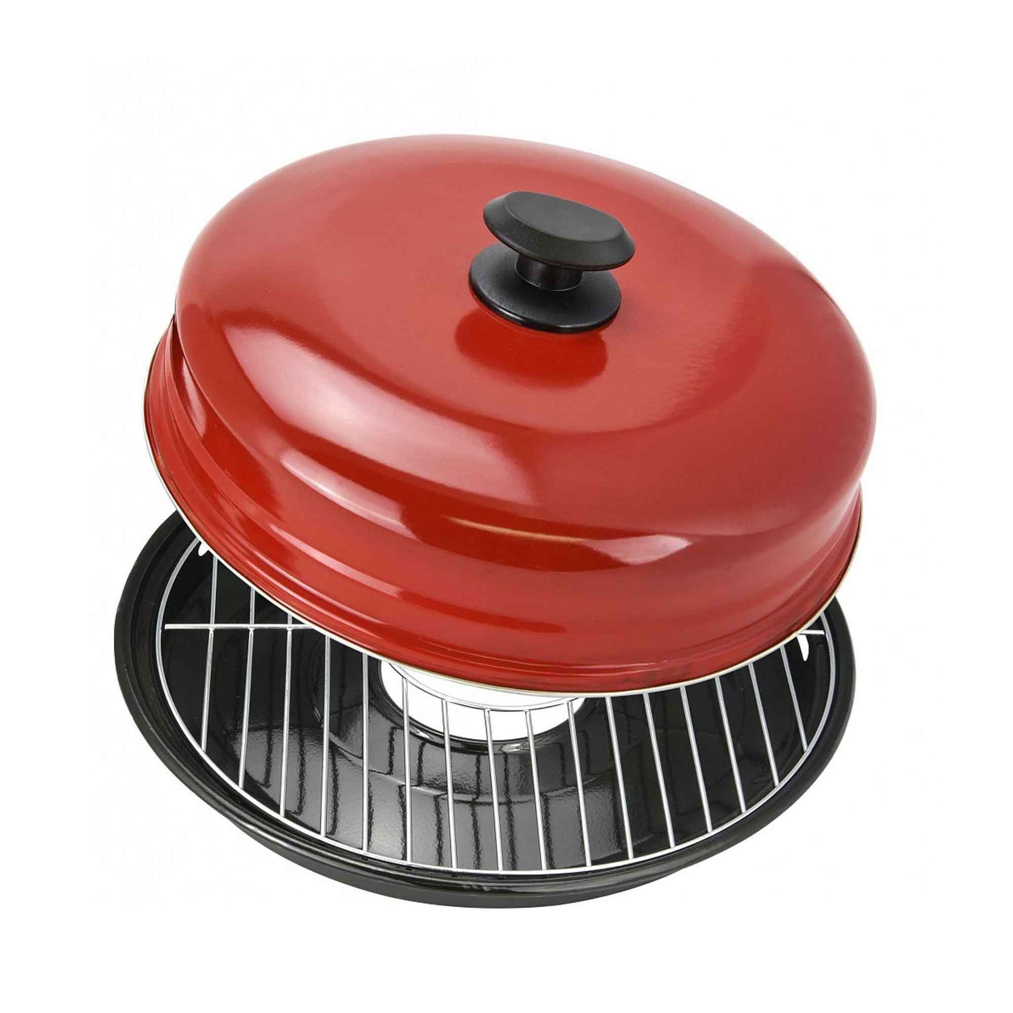 automaton Creed scale Grill pentru aragaz cu capac 33 cm otel-carbon - Vitesse | KitchenShop