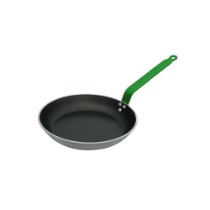 Tigaie antiaderenta, aluminiu, 20 cm "CHOC HACCP", verde - de Buyer