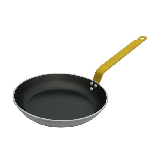 Tigaie antiaderenta 28 cm "Choc Resto Induction HACCP", galben - de Buyer