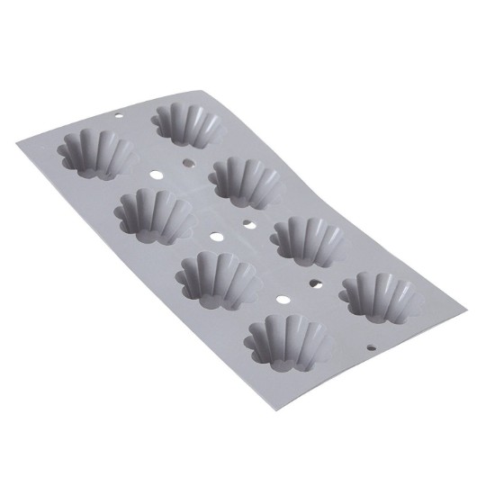 Forma silicon pentru 8 briose, 30 x 17,6 cm - de Buyer