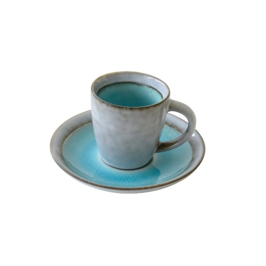 Ceasca espresso 75 ml cu farfurioara "Origin", Albastru - Nuova R2S