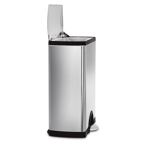 Cos de gunoi cu pedala, 50 L, inox - simplehuman