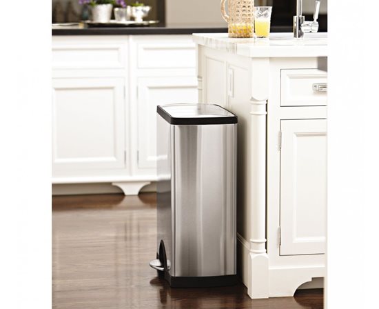 Cos de gunoi cu pedala, 50 L, inox - simplehuman