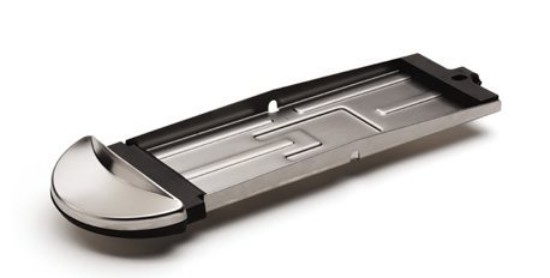 Cos de gunoi dreptunghiular, cu pedala, 50 L, inox, Brushed - simplehuman