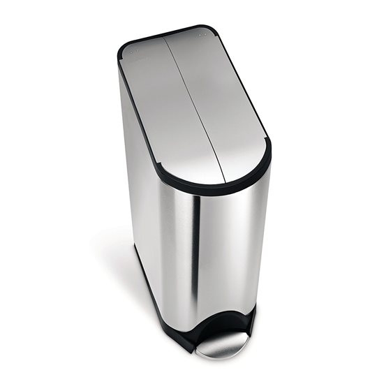 Cos de gunoi cu pedala, 45 L, inox - simplehuman