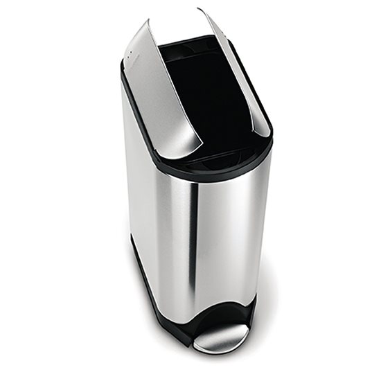 Cos de gunoi cu pedala, 45 L, inox - simplehuman