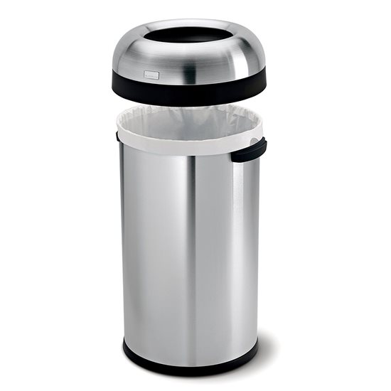 Cos de gunoi, 60 L, inox - simplehuman