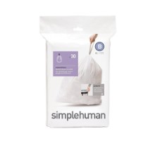 Saci de gunoi cod B, 6 L/ 30 buc, plastic - simplehuman