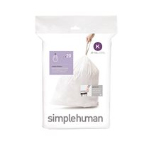 Saci de gunoi cod K, 35-45 L/ 20 buc. plastic - simplehuman