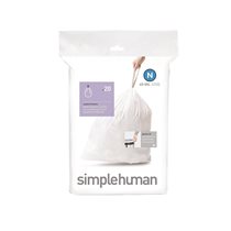 Saci de gunoi cod N, 45-50 L/ 20 buc, plastic - simplehuman