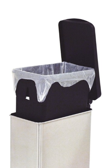 Cos de gunoi cu pedala, 10 L, inox, Brushed - simplehuman