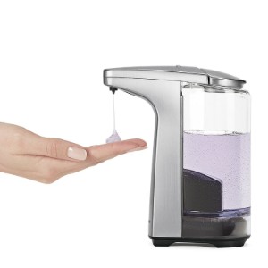 Dozator cu senzor, pentru sapun lichid, 237 ml, Argintiu - simplehuman