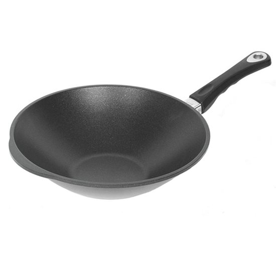 Tigaie wok, aluminiu, 36 cm - AMT Gastroguss