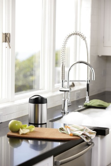 Mini-cos de gunoi pentru masa, 1,5 L, Brushed - simplehuman