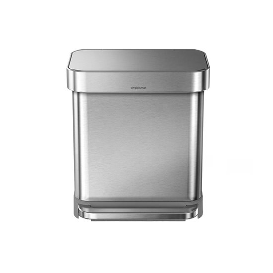 Cos de gunoi cu pedala, 30 L, inox - simplehuman