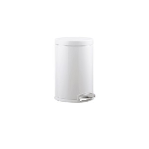 Cos de gunoi cu pedala, 4,5 L, inox, White - simplehuman