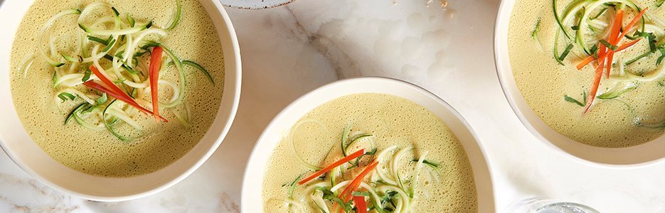 Supă thailandeză cu lapte de cocos şi legume by KitchenAid