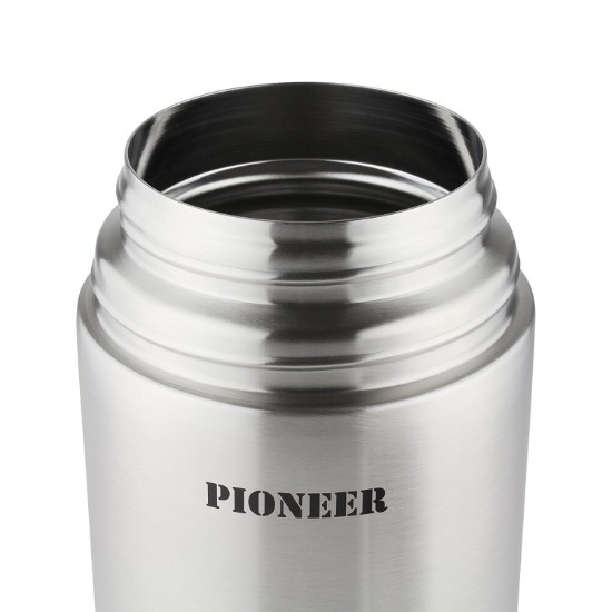 Termos supa cu lingurita, inox, 480 ml, "Pioneer" - Grunwerg