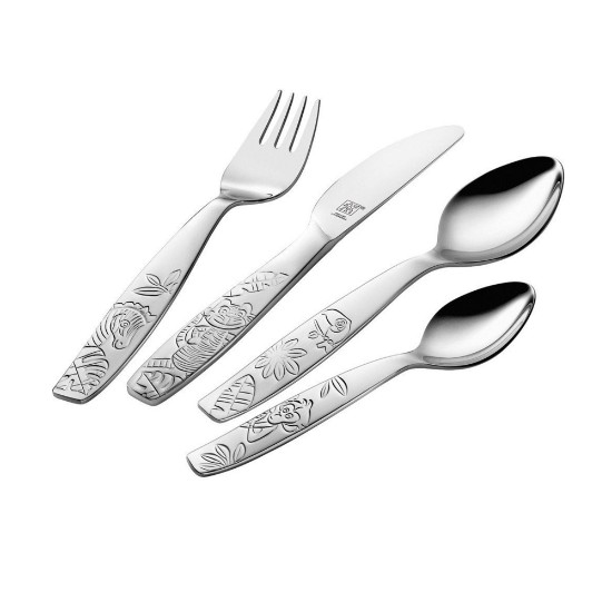 Set tacamuri copii 4 piese, inox, "Jungle" - Zwilling