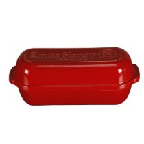 Vas pentru paine Batard, ceramica, 39x16,5cm/4,5L, Burgundy - Emile Henry