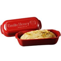 Vas pentru paine Batard, ceramica, 39x16,5cm/4,5L, Burgundy - Emile Henry
