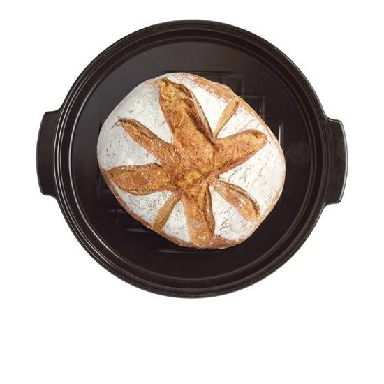 Vas pentru paine, ceramica, 30cm, Charcoal - Emile Henry