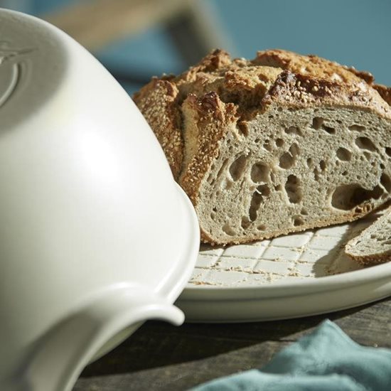 Vas pentru paine, ceramica, 30cm, Linen - Emile Henry