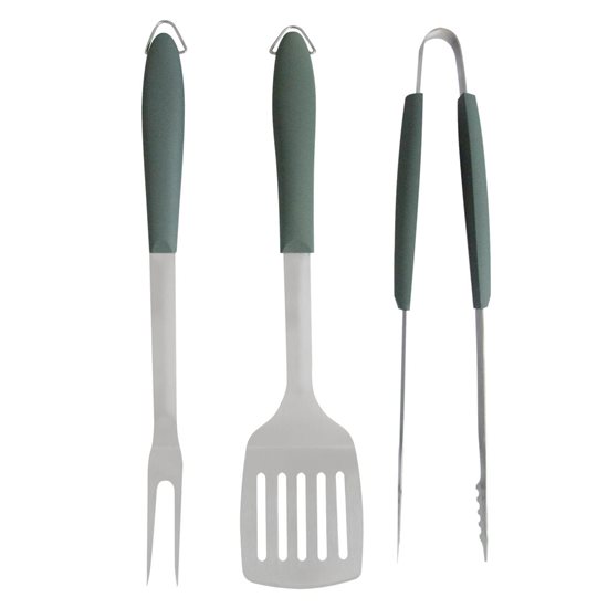 Set 3 ustensile pentru gratar, inox - Zokura