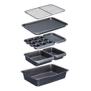 Set pentru copt 7 piese, 41 x 31 cm, otel-carbon, “Master Class” - Kitchen Craft