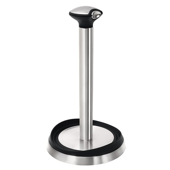 Suport rola prosoape de bucatarie, 35 cm, inox - simplehuman