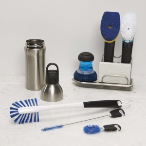 Set 3 perii curatare sticle, plastic - OXO