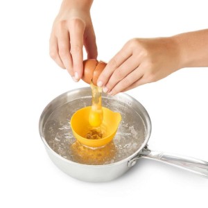 Set 2 forme silicon pentru oua posate - OXO
