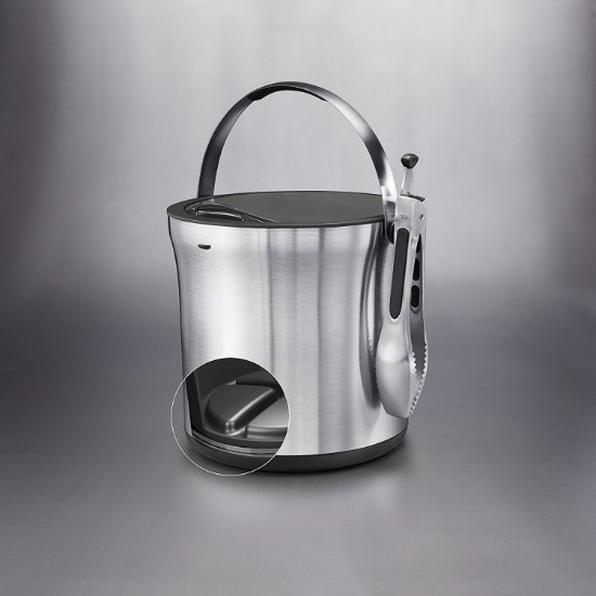 Set galetusa si cleste pentru gheata, inox - OXO