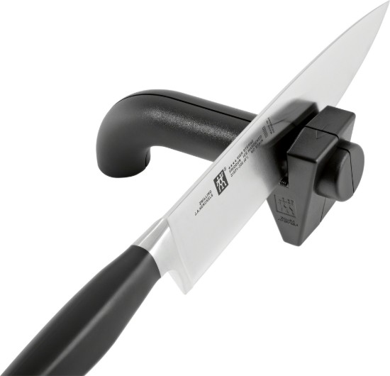 Dispozitiv ascutire cutite, 17 cm, Negru - Zwilling