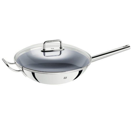 Tigaie wok, cu capac, 3-Ply, 32 cm, "ZWILLING Plus" - Zwilling