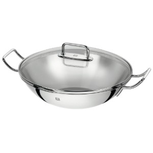 Tigaie wok, cu capac, 3-Ply, 32cm, "ZWILLING Plus" - Zwilling