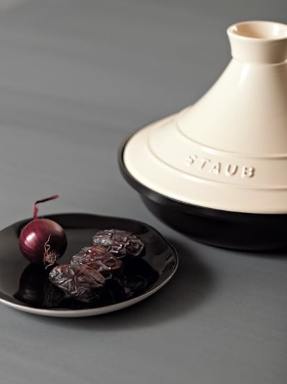 Tajine fonta, cu capac ceramic, 28cm - Staub