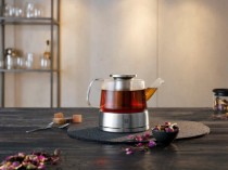 Ceainic cu incalzitor si strecuratoare, inox, 800ml - Zwilling