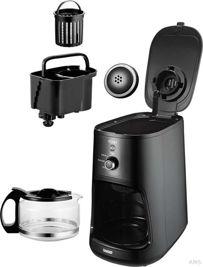 Cafetiera electrica compacta cu rasnita 0,6 L, 900 W - Unold