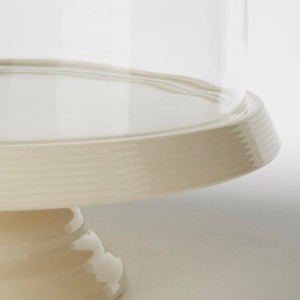 Platou servire cu capac din sticla, 29 x 25 cm - Kitchen Craft