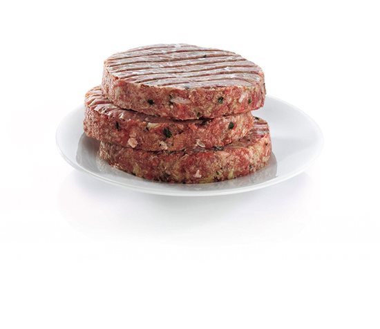 Set presa burgeri si 100 discuri cerate, 9 cm  - Kitchen Craft