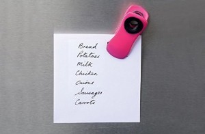 Set 4 cleme /clipsuri magnetice Memo Clips - Kitchen Craft