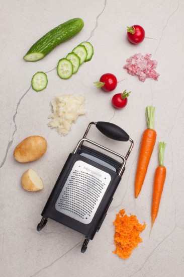 Razatoare multifunctionala, inox, cu 4 fete - Microplane