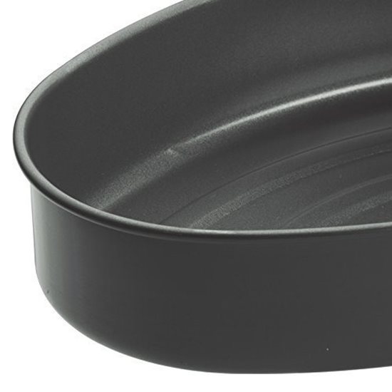 Tava ovala pentru friptura, 27 x 18 cm, otel carbon - Kitchen Craft
