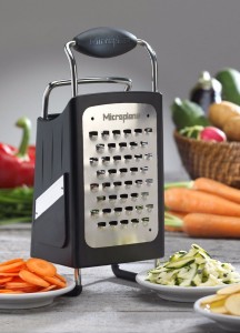 Razatoare multifunctionala, inox, cu 4 fete - Microplane