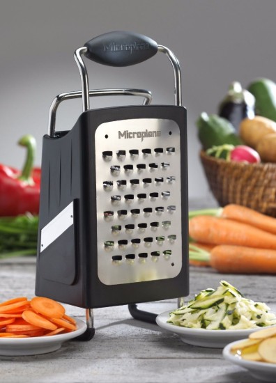 Razatoare multifunctionala, inox, cu 4 fete - Microplane